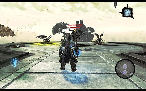 Powróć teraz do pomieszczenia z posągiem i wskocz do niewielkiej dziury - Odszukaj skrybę - zachodnia część cytadeli (1) | Skaza herezji | Darksiders 2 - Darksiders 2 - poradnik do gry