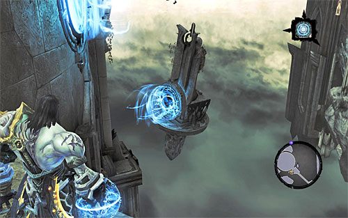 Przed Tobą kolejna zabawa z umiejętnością Władca Pustki - Odszukaj skrybę - północna część cytadeli (1) | Skaza herezji | Darksiders 2 - Darksiders 2 - poradnik do gry