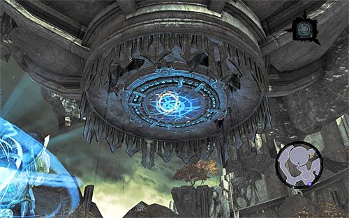 Nowa zagadka jest bardzo prosta i zakłada ona ponowne wykorzystanie Władcy Pustki - Odszukaj skrybę - północna część cytadeli (2) | Skaza herezji | Darksiders 2 - Darksiders 2 - poradnik do gry