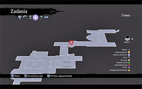 Pierwszego Pogromcę odnajdziesz niedługo po przejściu przez pierwszy budynek, tuż przed przystąpienem do pojedynku z Udręczonym - Blask upadłych | ZADANIA POBOCZNE | Darksiders 2 - Darksiders 2 - poradnik do gry