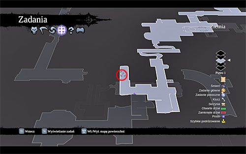 Czwartego Pogromcę odnajdziesz niedługo po zdobyciu granatnika i rozprawieniu się z udręczonym (poszukiwania drugiej części Kostura) - Blask upadłych | ZADANIA POBOCZNE | Darksiders 2 - Darksiders 2 - poradnik do gry