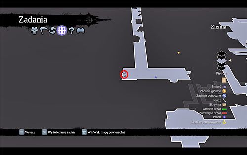 Ósmego Pogromcę odnajdziesz w trakcie poszukiwań ostatniej trzeciej części Kostura, a konkretnie tuż po rozprawieniu się z drugim Nhossem - Blask upadłych | ZADANIA POBOCZNE | Darksiders 2 - Darksiders 2 - poradnik do gry