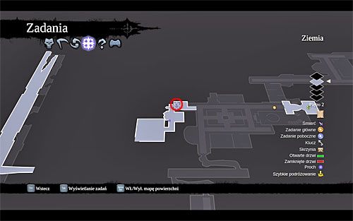 Dziesiątego Pogromcę odnajdziesz w trakcie przemierzania ruin budynku już po odnalezieniu wszystkich trzech części Kostura - Blask upadłych | ZADANIA POBOCZNE | Darksiders 2 - Darksiders 2 - poradnik do gry