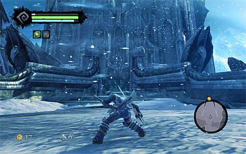 Po wygranej bitwie zainteresuj się ciałami pokonanych szkieletów, odnajdując złoto oraz losowe przedmioty, które podnosi się wciskając klawisz E - Znajdź Strażnika Tajemnic | Znajdź sposób na ocalenie Wojny | Darksiders 2 - Darksiders 2 - poradnik do gry