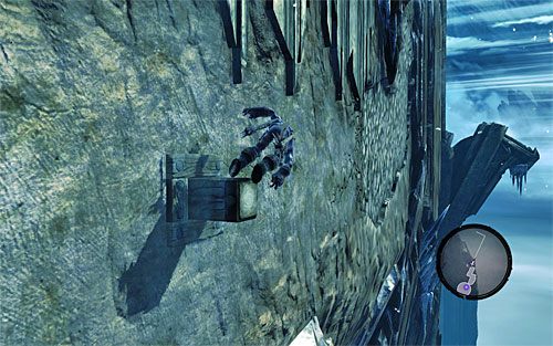 Dotarcie na nową półkę nie powinno Ci sprawić żadnych problemów - Dotrzyj na szczyt Mrocznej Twierdzy (2) | Znajdź sposób na ocalenie Wojny - Darksiders 2 - poradnik do gry