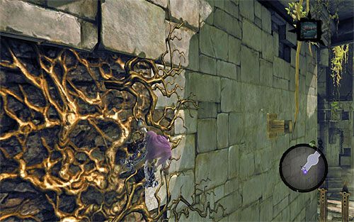 Możesz już podejść do skrzyni i zabrać z niej szkieletowy klucz - Zbudź konstrukta (1) | Wiara góry przenosi | Darksiders 2 - Darksiders 2 - poradnik do gry