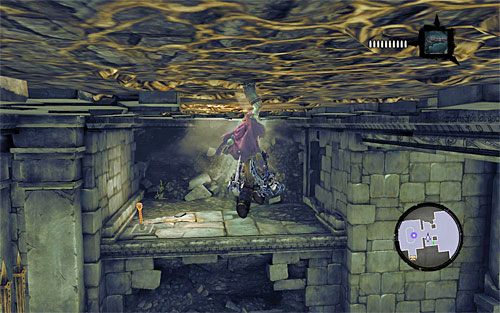 Drzwi, do których pozyskałeś przed chwilą klucz, znajdują się na zachód stąd - Zbudź konstrukta (1) | Wiara góry przenosi | Darksiders 2 - Darksiders 2 - poradnik do gry