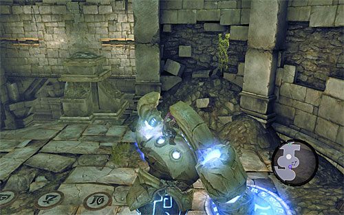 Odszukaj teraz nowego nieaktywnego konstrukta, którego musisz oczywiście powołać do działania z użyciem Klucza Twórców - Zbudź konstrukta (2) | Wiara góry przenosi | Darksiders 2 - Darksiders 2 - poradnik do gry