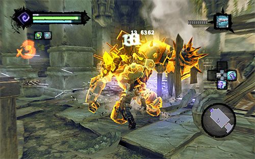 Główni przeciwnicy tej nowej bitwy to dwa splamione konstrukty mistrzowie - Zbudź konstrukta (2) | Wiara góry przenosi | Darksiders 2 - Darksiders 2 - poradnik do gry