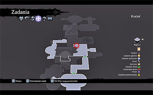 2) Stronicę odnajdziesz w ostatnim pomieszczeniu na drugim piętrze, tuż po rozprawieniu się z bossem Gharnem - Kraina Kuźni | Księga Umarłych | Darksiders 2 - Darksiders 2 - poradnik do gry