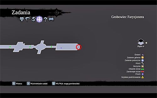 1) Stronicę ukryto w najbardziej wysuniętym na wschód pomieszczeniu na czwartym piętrze grobowca - Królestwo Umarłych | Księga Umarłych | Darksiders 2 - Darksiders 2 - poradnik do gry