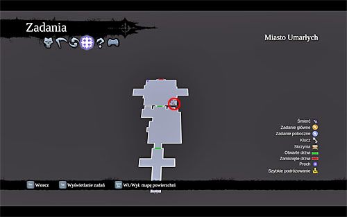 1) Stronicę ukryto w jednym z pierwszych badanych pomieszczeń Miasta Umarłych, a konkretnie w tym, w którym stacza się dwuczęściową bitwę - Królestwo Umarłych | Księga Umarłych | Darksiders 2 - Darksiders 2 - poradnik do gry