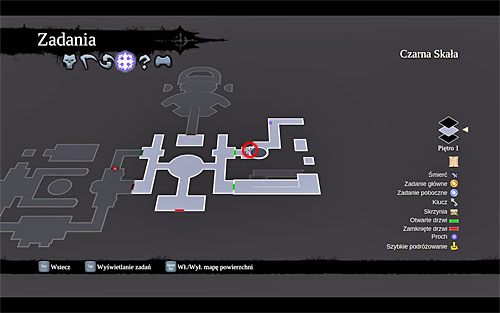 2) Stronicę odnajdziesz w północno-wschodniej części Czarnej Skały, tuż po zakończeniu wspinaczki w dużym szybie (przeszłość) - Kraniec Cieni | Księga Umarłych | Darksiders 2 - Darksiders 2 - poradnik do gry