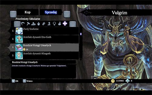Po świecie gry porozrzucanych jest w sumie 40 stronic Księgi Umarłych - Kompletowanie rozdziałów | Księga Umarłych | Darksiders 2 - Darksiders 2 - poradnik do gry