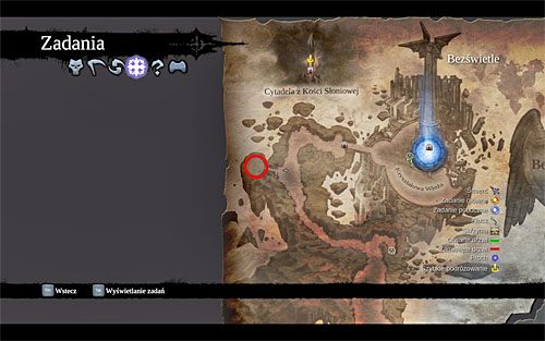 Mauzoleum odnajdziesz przy głównej ścieżce, na zachód od lokacji [Kryształowa Wieża] - Mauzoleum i zakończenie zadania | Księga Umarłych | Darksiders 2 - Darksiders 2 - poradnik do gry