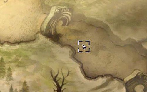 2) [Płomienna Przełęcz] - Poszukiwanego potwora spotkasz w niewielkich ruinach znajdujących się przy głównej drodze - Bezkrwiści | ZADANIA POBOCZNE | Darksiders 2 - Darksiders 2 - poradnik do gry