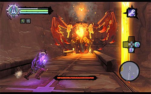 Bheithir stosunkowo łatwo można odnaleźć - Znajdź Bheithir i zgładź ją | POZOSTAŁE ZADANIA POBOCZNE | Darksiders 2 - Darksiders 2 - poradnik do gry