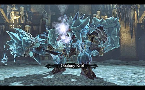 Obalony Król jest głównym mini-bossem kilkupoziomowego lochu i jako że jest on wyraźnie trudniejszy do pokonania od innych potworów, których zamordowanie jest zlecane przez Thana, nie radzę przesadnie śpieszyć się z jego ukatrupieniem - Znajdź Obalonego Króla i zgładź go | POZOSTAŁE ZADANIA POBOCZNE | Darksiders 2 - Darksiders 2 - poradnik do gry