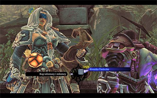 Otwórz mapę świata i wybierz się do lokacji [Trójskale] - Kronika Twórców | ZADANIA POBOCZNE | Darksiders 2 - Darksiders 2 - poradnik do gry