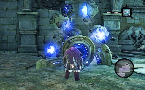 Wejdź do ruin - Zakątek - odszukanie i eksploracja centralnego obszaru lochu | DODATKOWE LOKACJE - Darksiders 2 - poradnik do gry