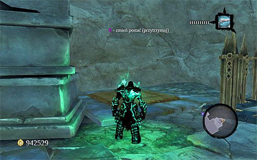 Do rozwiązania jest tu także bardzo prosta zagadka - Zakątek - odszukanie i eksploracja centralnego obszaru lochu | DODATKOWE LOKACJE - Darksiders 2 - poradnik do gry