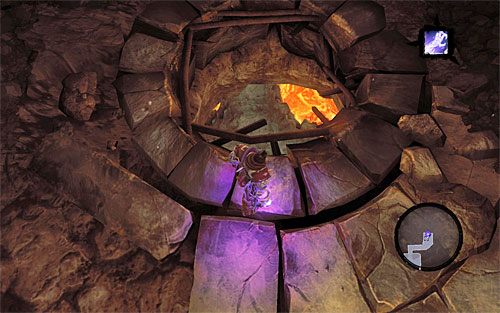 Po wygranej bitwie wybierz jedyne dostępne przejście - Szrama - początkowa i centralna część lochu | DODATKOWE LOKACJE - Darksiders 2 - poradnik do gry