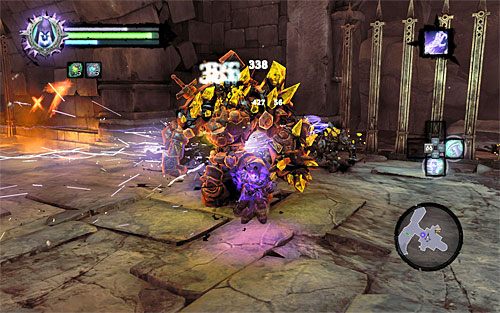 Zeskocz na dół i udaj się na południe - Szrama - zdobycie i wykorzystanie szkieletowego klucza | DODATKOWE LOKACJE - Darksiders 2 - poradnik do gry