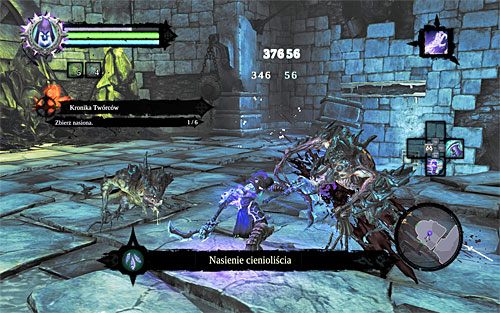 Zlokalizuj teraz inreraktywną krawędź na jednej z okolicznych ścian - Strzaskana Kuźnia | DODATKOWE LOKACJE | Darksiders 2 - Darksiders 2 - poradnik do gry