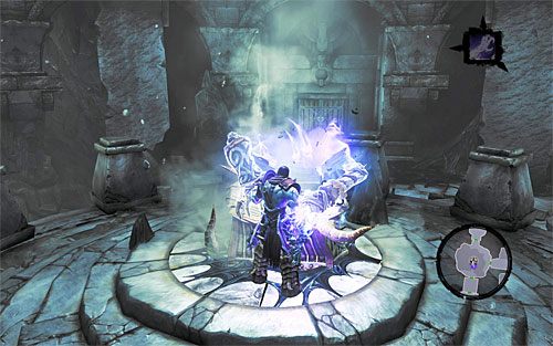 Otwórz kolejne drzwi, powracając tym samym do początkowej sali kuźni - Strzaskana Kuźnia | DODATKOWE LOKACJE | Darksiders 2 - Darksiders 2 - poradnik do gry