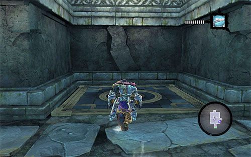 Eksplorację świątyni rozpocznij od zbadania zawartości dwóch pobliskich skrzyń - Kraina Kuźni - inne | DODATKOWE LOKACJE | Darksiders 2 - Darksiders 2 - poradnik do gry