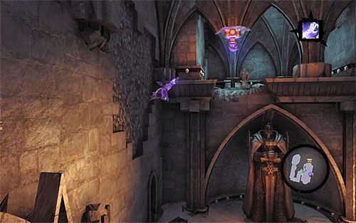 Powróć na dół, a konkretnie do interaktywnej krawędzi pokazanej na jednym z poprzednich screenów - Wyłom - eksploracja Wyłomu | DODATKOWE LOKACJE | Darksiders 2 - Darksiders 2 - poradnik do gry