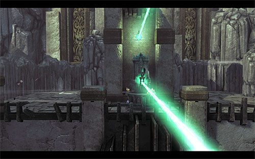 To jeszcze nie wszystko, bo warto także wejść w interakcję z tutejszym posągiem - Wyłom - eksploracja ruin | DODATKOWE LOKACJE | Darksiders 2 - Darksiders 2 - poradnik do gry