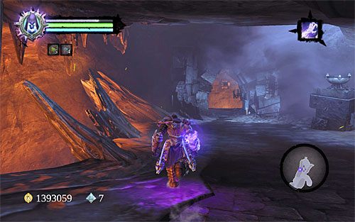 Eliminuj napotykane po drodze szkielety, kościanych wojowników oraz nieumarłych drapieżców - Oko zwiadowcy - eksploracja Kościarni | DODATKOWE LOKACJE | Darksiders 2 - Darksiders 2 - poradnik do gry