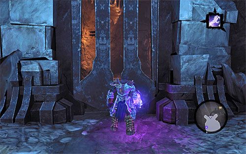 Po wygranej bitwie pozbieraj przedmioty porzucone przez potwory i zlokalizuj nową skrzynię - Oko zwiadowcy - eksploracja Kościarni | DODATKOWE LOKACJE | Darksiders 2 - Darksiders 2 - poradnik do gry
