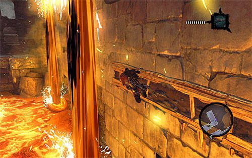 Przeprawa przez to pomieszczenie to seria akrobacji, które nie powinny Ci już sprawiać dużych kłopotów - Zbudź Wartownika (1) | Serce Góry | Darksiders 2 - Darksiders 2 - poradnik do gry