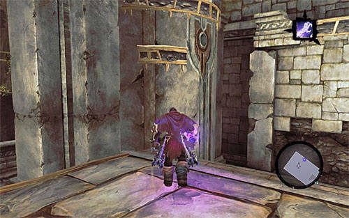 Kontynuuj używanie mechanizmu aż osiągnie on swój limit - Zbudź Wartownika (3) | Serce Góry | Darksiders 2 - Darksiders 2 - poradnik do gry