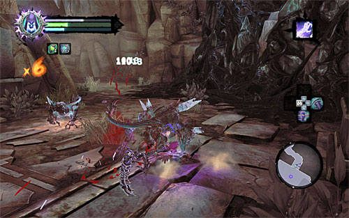 Podobnie jak wcześniej, musisz powrócić w towarzystwie Karna do miejsca, w którym przebywa uśpiony Wartownik - Zbudź Wartownika (3) | Serce Góry | Darksiders 2 - Darksiders 2 - poradnik do gry