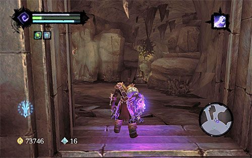 O ile w poprzednich misjach mogłeś bezproblemowo używać opcji szybkiej podróży, to teraz niestety musisz opuścić lokację [Odlewnia] o własnych siłach - Znajdź Wartownika | Serce Góry | Darksiders 2 - Darksiders 2 - poradnik do gry