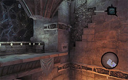 Przystąp teraz do wspinaczki, odnajdując występ i docierając do interaktywnej krawędzi - Znajdź Wiekuisty Tron (2) | Władca Kości | Darksiders 2 - Darksiders 2 - poradnik do gry