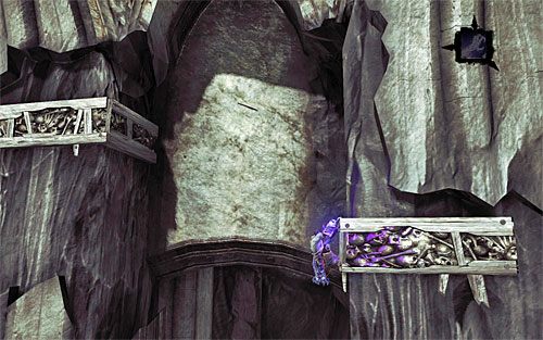 Przesuń się maksymalnie w lewo - Udaj się do sali tronowej | Władca Kości | Darksiders 2 - Darksiders 2 - poradnik do gry