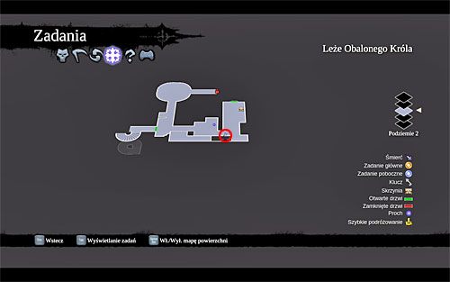 1) Artefakt możesz odnaleźć podczas eksploracji drugiego poziomu podziemi leża - Elu Goth (miejsca odnajdywania artefaktów) | Zaginione artefakty | Darksiders 2 - Darksiders 2 - poradnik do gry