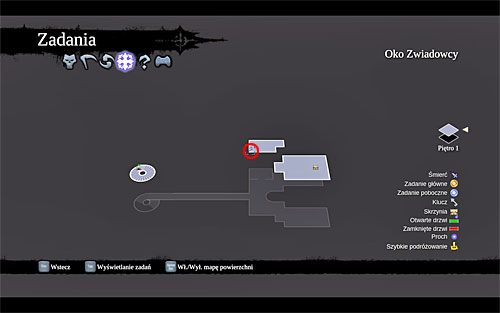 1) Artefakt możesz odnaleźć w jednym z początkowych pomieszczeń lochu, a konkretnie na półce, z której zabiera się cieniobuchy - Elu Goth (miejsca odnajdywania artefaktów) | Zaginione artefakty | Darksiders 2 - Darksiders 2 - poradnik do gry