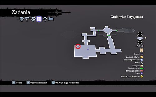 1) Artefakt możesz odnaleźć za jednym ze zniszczalnych obiektów na trzecim piętrze grobowca - Elu Goth (miejsca odnajdywania artefaktów) | Zaginione artefakty | Darksiders 2 - Darksiders 2 - poradnik do gry