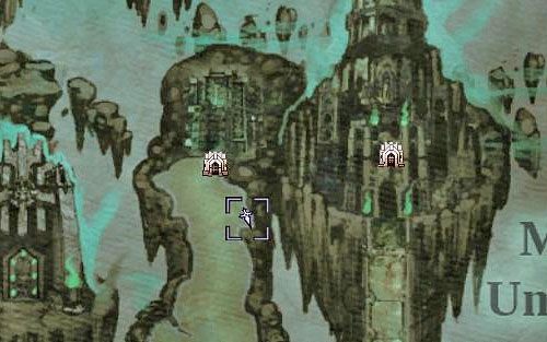 1) Artefakt możesz odnaleźć niedaleko przepaści, na południowy-wschód od wejścia do Labiryntu Szafarza - Elu Goth (miejsca odnajdywania artefaktów) | Zaginione artefakty | Darksiders 2 - Darksiders 2 - poradnik do gry