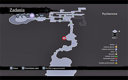 1) Artefakt możesz odnaleźć w ostatniej lokacji lochu, a konkretnie przy ścieżce prowadzącej do ogromnej pieczary, w której stacza się pojedynek z głównymi bossami tej lokacji - Elu Goth (miejsca odnajdywania artefaktów) | Zaginione artefakty | Darksiders 2 - Darksiders 2 - poradnik do gry