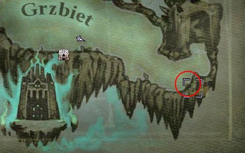 1) Artefakt możesz odnaleźć w południowo-wschodniej części Grzbietu, za skałami - Renagoth (miejsca odnajdywania artefaktów) | Zaginione artefakty | Darksiders 2 - Darksiders 2 - poradnik do gry