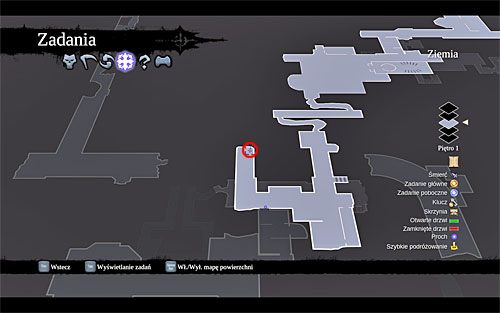 2) Artefakt możesz odnaleźć niedługo po odnalezieniu granatnika i rozprawieniu się z udręczonym - Renagoth (miejsca odnajdywania artefaktów) | Zaginione artefakty | Darksiders 2 - Darksiders 2 - poradnik do gry