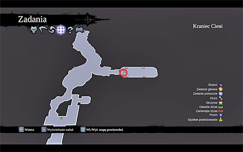 2) Artefakt możesz odnaleźć w mauzoleum, do którego dostęp uzyskuje się po odnalezieniu wszystkich 40 stronic Księgi Umarłych i odkupieniu od Vulgrima specjalnego kościanego klucza - Khagoth (miejsca odnajdywania artefaktów) | Zaginione artefakty | Darksiders 2 - Darksiders 2 - poradnik do gry