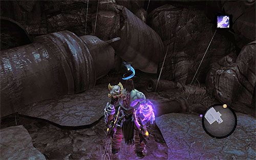 1 - Bezświetle (miejsca odnajdywania zwojów Szafarza) | Zdobycz Kanclerza - Darksiders 2 - poradnik do gry