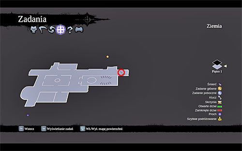 1) Zwój odnajdziesz na wschód od placu, na którym rozpoczyna się misję na Ziemi - Bezświetle (miejsca odnajdywania zwojów Szafarza) | Zdobycz Kanclerza - Darksiders 2 - poradnik do gry